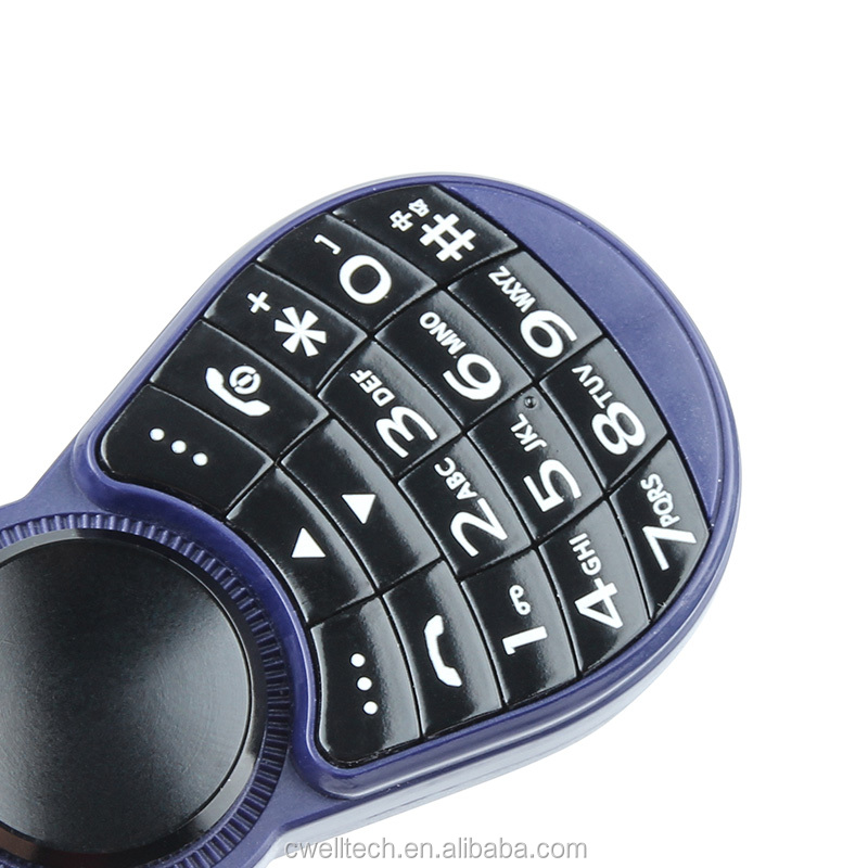 UNIWA SP001 1.0 Inch Mini Size Single SIM Card Spinner Phone