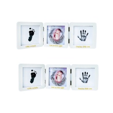 Wholesale Baby Hand Print Kit Clay Baby Foot Print Picture Frame