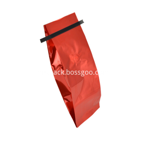 Alle kleur tin tie side GusSeted Coffee Bag