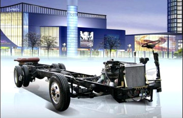 Dongfeng EQ6990ksdn3g CNG Bus Chassis/City Bus Chassis