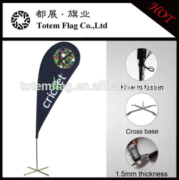 100% Polyester Teardrop Flags And Banners