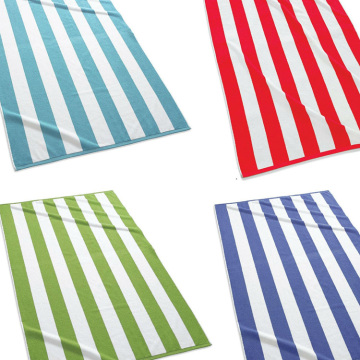 Striped 2 Person Oversized Jumbo  Beach Towels