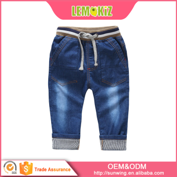2-10 years old boy fashion jeans hot selling comfortable and soft children trousers