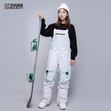 Women's Waterproof Snowsuit - Winter Ski Clothing One-Piece Ski Pants