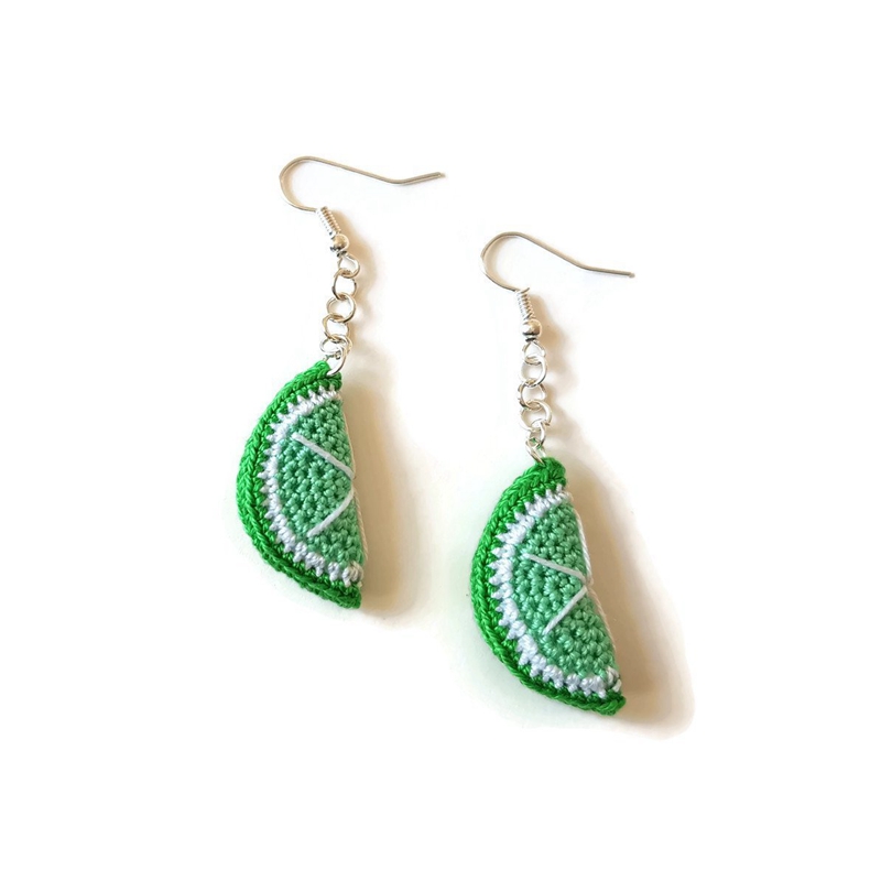 Knitting Crochet Earring