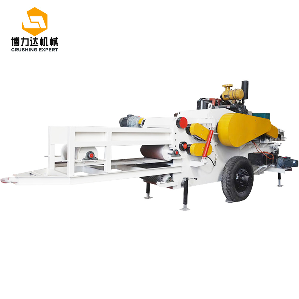 Professional shredder crusher machine wood chipper for wood logs,branches, bamboo