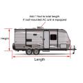 Travel Trailer Camper RV Cover 4 lager