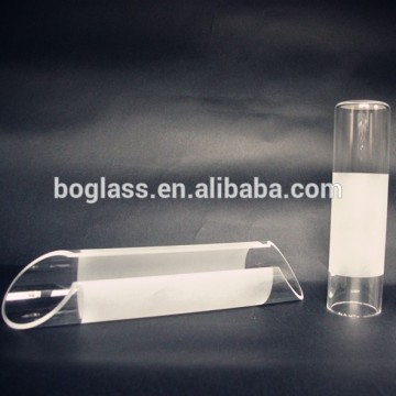 Pyrex glass tube/frosted glass tube/borosilicate glass tube in high quality