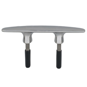 6\" Heavy Duty Stainless Steel Marine Cleat: Bollard, Pull-Up, and Flush Mount Lift Cleat