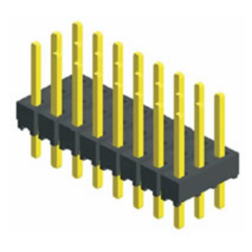 2.00mm Pin Header Three Row Straight Type