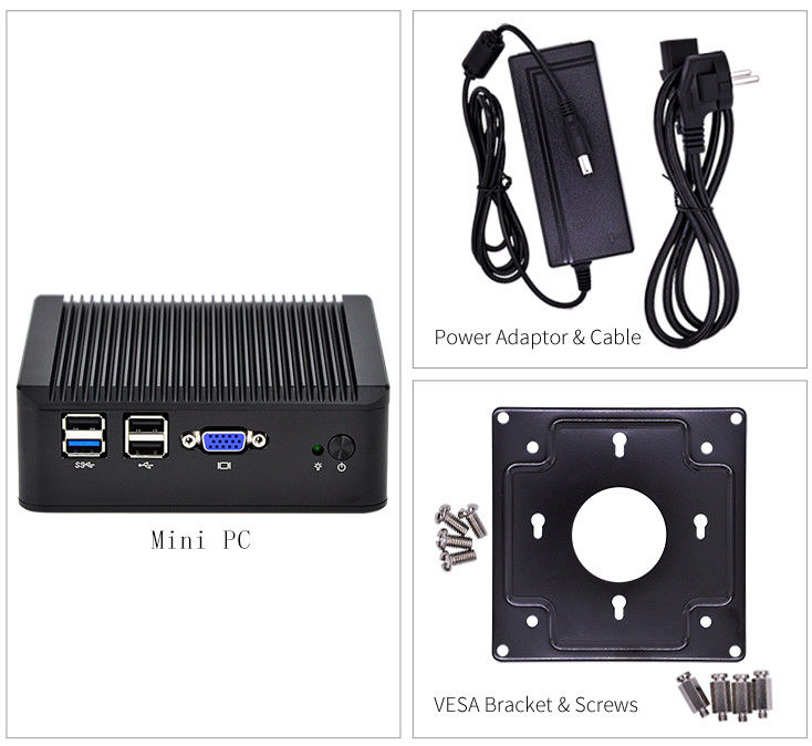 Office Embedded Industrial Small Mini PC CPU