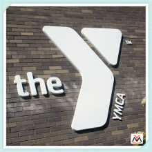 white acrylic block/DIY acrylic logo stamp