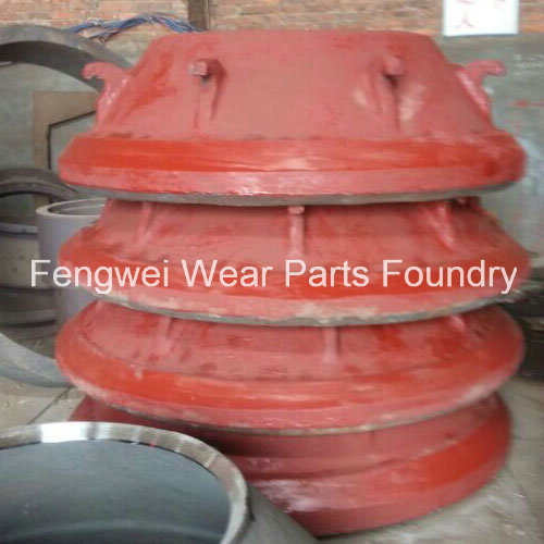 Concave and Mantle for Mining Cone Crusher