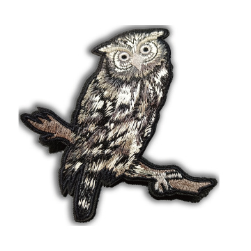 Custom Embroidered Bird Logos and Animal Patches - 100% Machine Embroidery