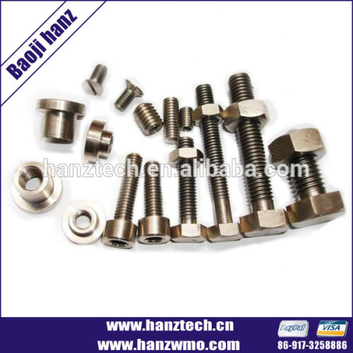 China Supplier Hardware Screw Molybdenum bolt