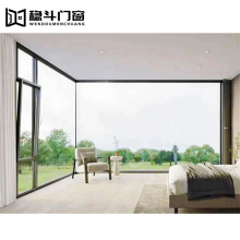 Aluminium Fixed Floor to Ceiling Angle Window