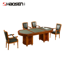 Haosen Rafflo 0809C Luxury Custom Conference Table for Negotiation Meetings