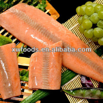 Frozen fish salmon