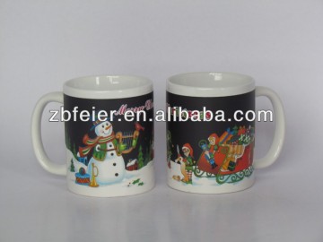 11OZ color changing mug/color change decal mug/XMAS mug