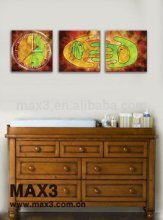 2017 Wall Clock Art And Crafts Wooden Clock For Decoration