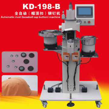 Kangda 198-B fully automatic button rivet cap top buckle clothing buckle handbag buckle raincoat buckle pneumatic riveting machi