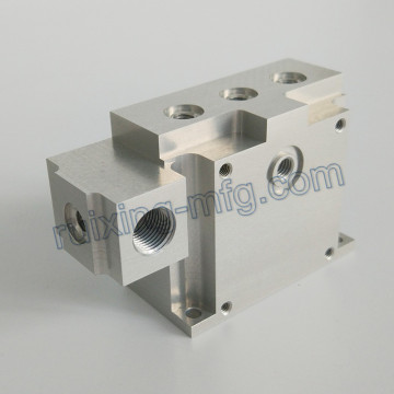 High Precision Aluminum Machining Block for Instruments and Meters Accessories