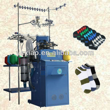 circular plain weaving sport socks machinery