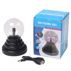 Title: "USB Plasma Ball - Glow with Technology