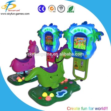 Coin operated game machine animal kids ride arcade game machine