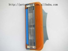 Fusion power razor baldes