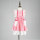 Dollcake remake girls pink stripe spring dress