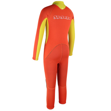 Seackin Kids Front Zip Limestone Neoprene Diving Suit