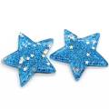 Heetste Hars Plaksteen Pentagram Kraal Cabochon Glitter Vijfpuntige Ster Diy Deco Feest Bruiloft Decoratie Sieraden Maken Winkel