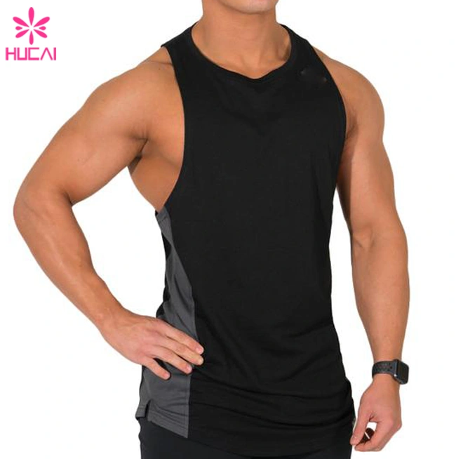 Men's Custom Logo Muscle Gym Workout Sport Running Tank Tops