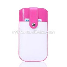Newest products 2016 leather pouch universal case for smartphone
