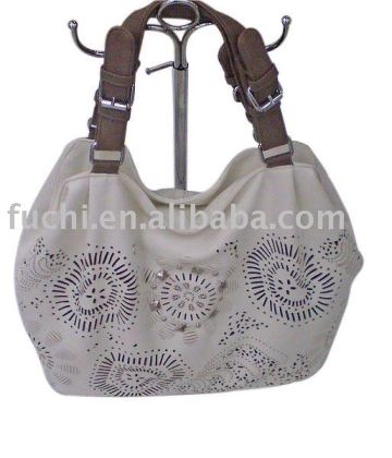 punching flower handbag