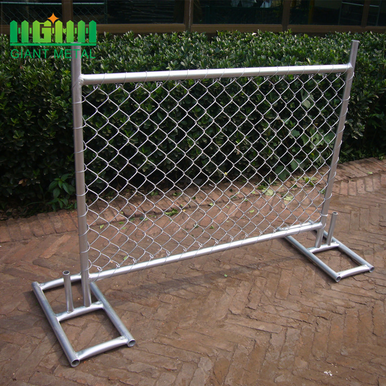 Cheap Galvanized Chain link Temporary Fence Panels