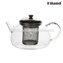 Promotional double wall borosilicate glass teapot