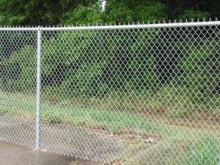 Electro Galvanized Diammond Wire Mesh Chain Link  Fence Mes