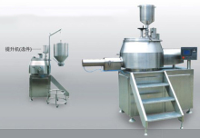 model GHL series high efficient wet mixing granulator