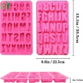 Hot Selling 26 Alphabet Silicone Cake Baking Mold