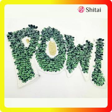 Hight quality POWL sequins patch