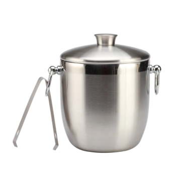 Household stainless steel ice bucket