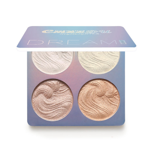 Highlighter Powder Palette Gesichtskontur Schimmer Makeup Glow