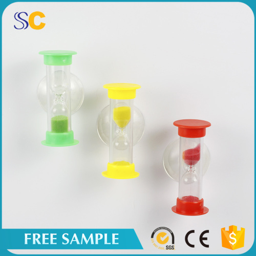Hot Sale Mini Colorful Plastic Hourglass Sand Timer
