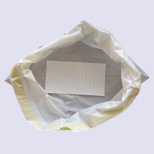 Disposable commode liners bag with super absorbent pads