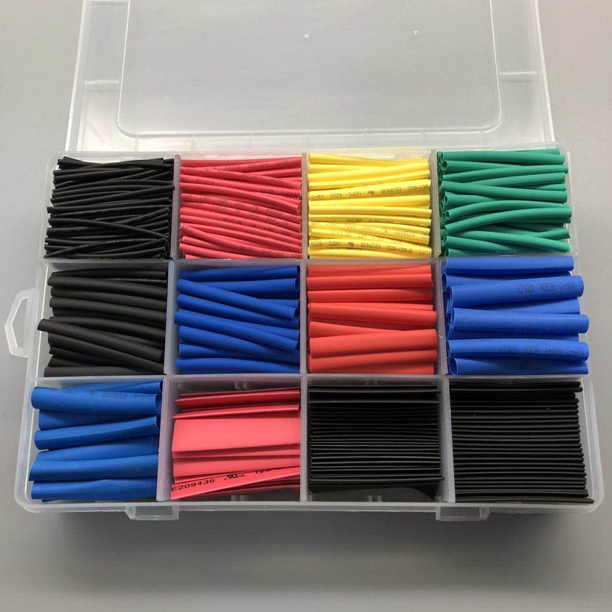 560pcs colorful heat shrinkable insulating sleeve