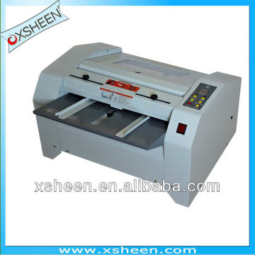 7 booklet making machine, booklet folding and binding machine,booklet maker