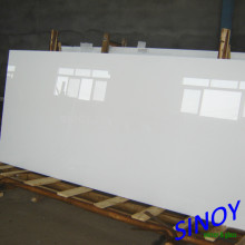 China pure white painted glass