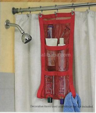 Bathroom Mesh Shower Organizer
